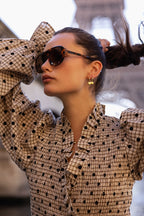 Bold oorringen met ovalen dot - My Jewellery