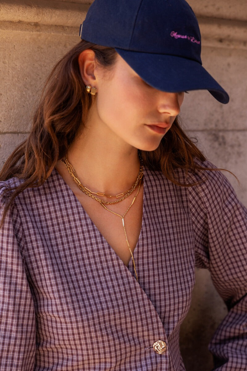 Bold y-ketting met tubes - My Jewellery