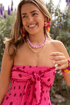 Tropical bedel met palmboom - My Jewellery