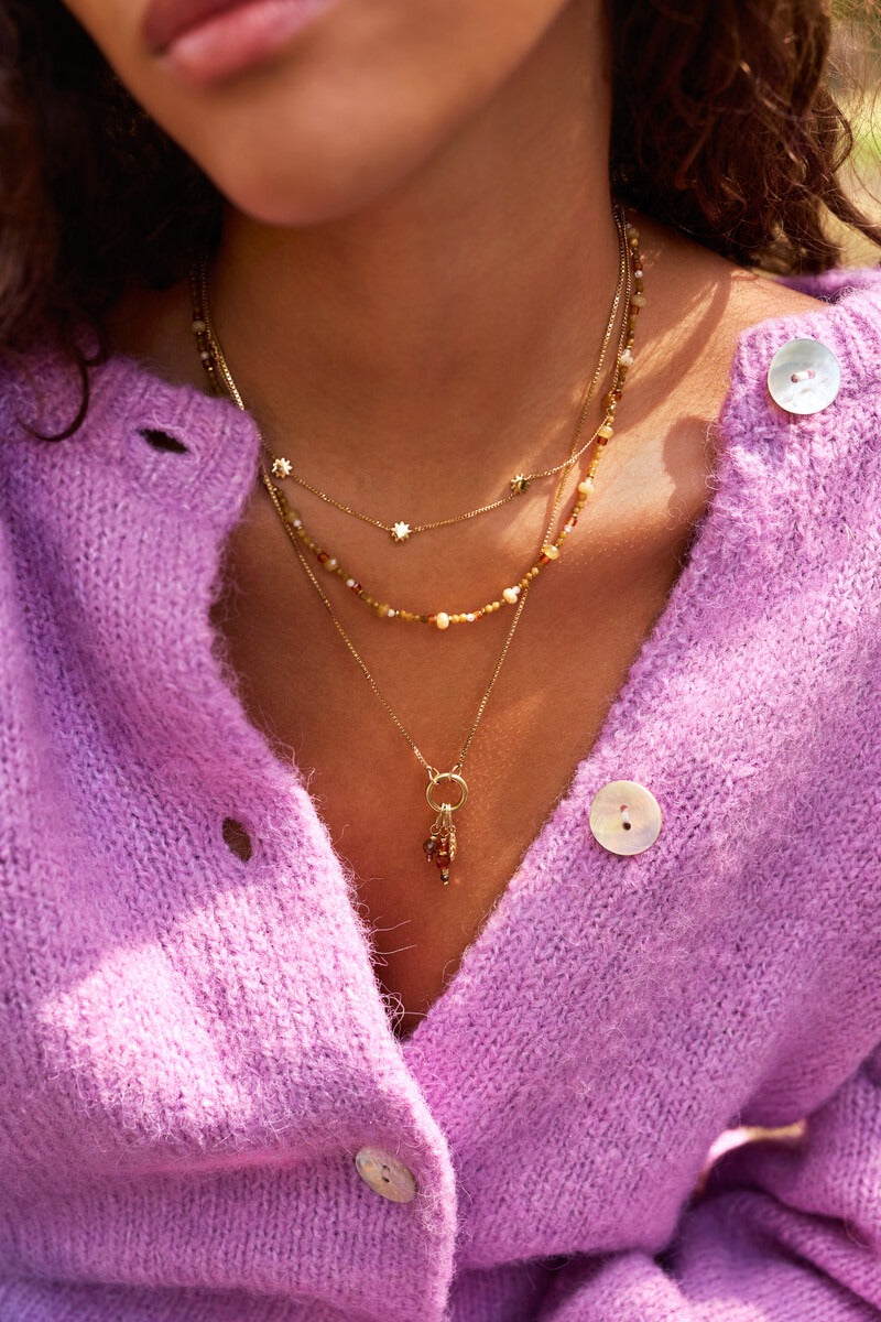 Fortune ketting met vijf zonnen - My Jewellery
