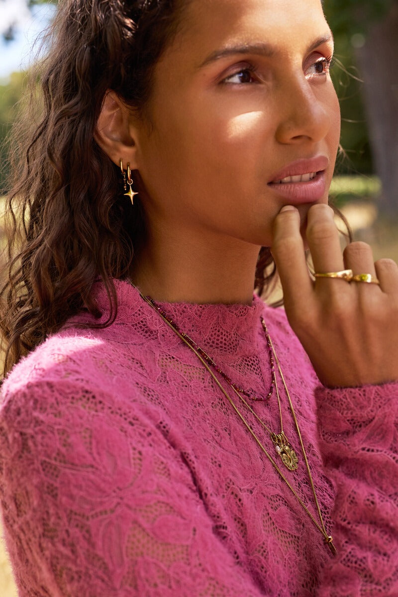 Fortune oorringen met Poolster - My Jewellery