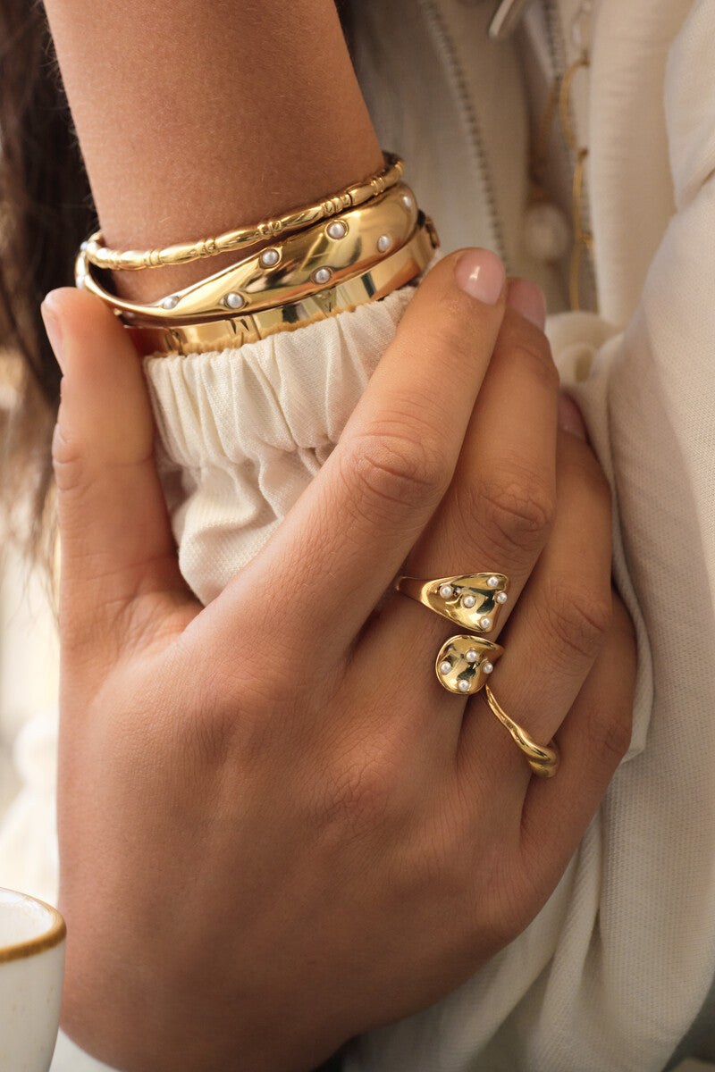Bold ring met twist - My Jewellery