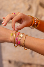 Ciao armband met kralen en hartje