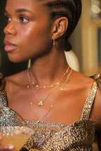 Magical oorringen met klaver strass - My Jewellery