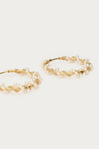 Statement oorringen met imitatieparels swirl - My Jewellery