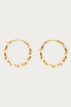 Statement oorringen met imitatieparels swirl - My Jewellery