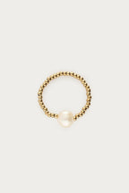Stretch ring met natuurlijke parel - My Jewellery