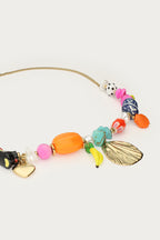 Tropical kralen ketting met toekan - My Jewellery