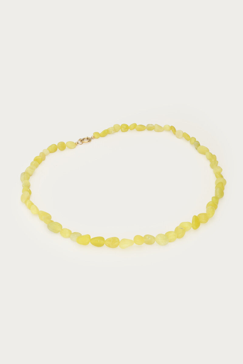 Tropical groene kralen ketting - My Jewellery