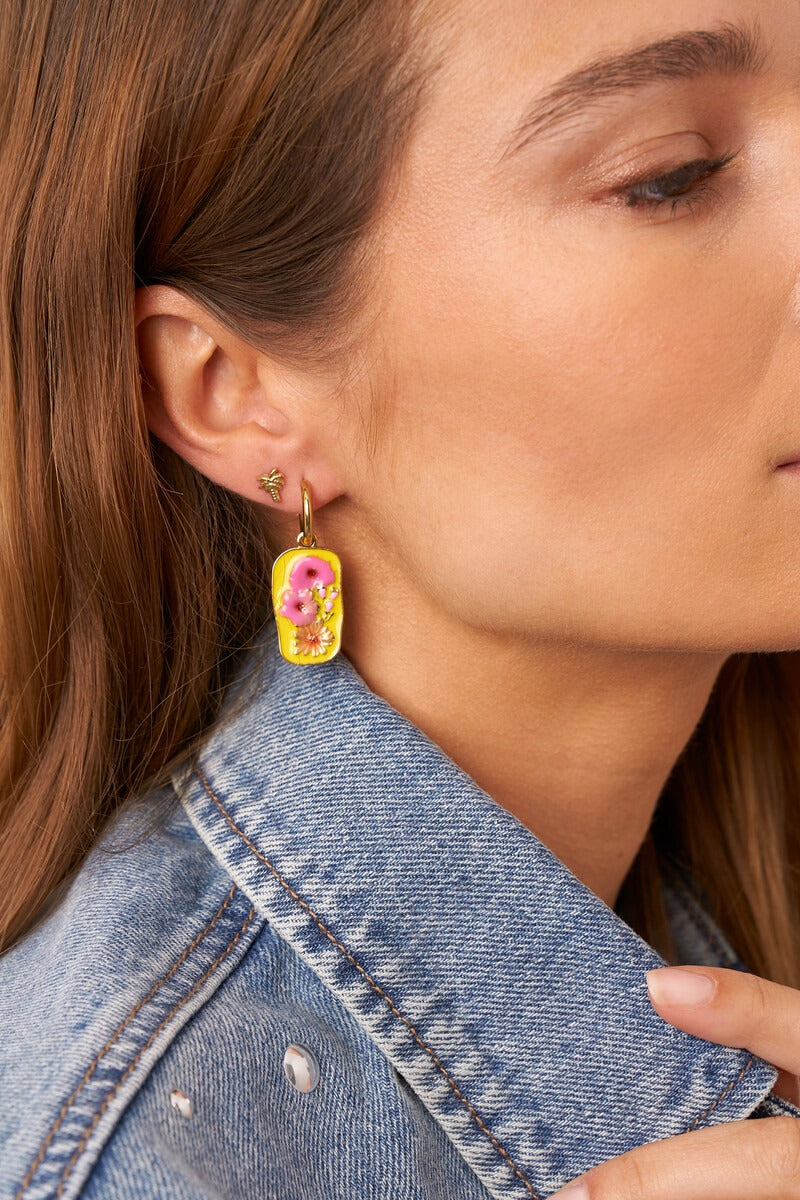 Tropical studs met palmboom - My Jewellery