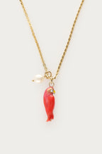 Tropical ketting met papegaai - My Jewellery