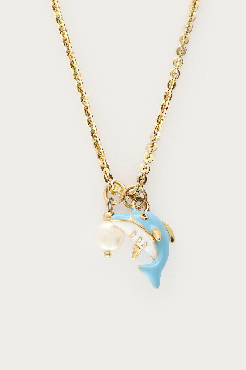 Tropical ketting met dolfijn - My Jewellery