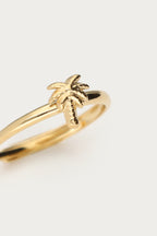 Tropical ring met palmboom - My Jewellery