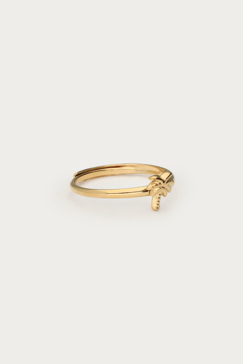 Tropical ring met palmboom - My Jewellery