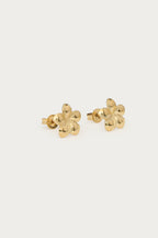 Tropical stud met minimalistische bloem - My Jewellery