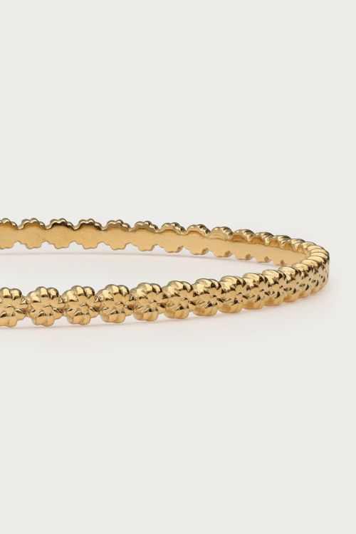 Vintage bangle met bloemen - My Jewellery