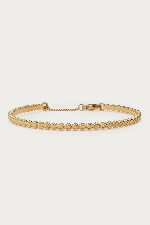 Vintage bangle met bloemen - My Jewellery