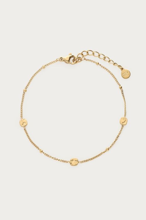 Vintage armband met dots en munten - My Jewellery