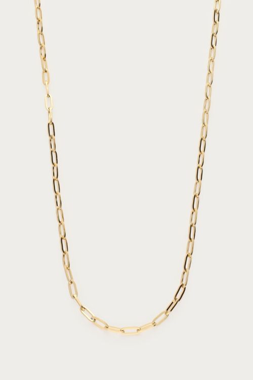 Vintage lange fijne schakelketting - My jewellery
