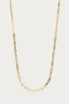 Vintage lange fijne schakelketting - My jewellery