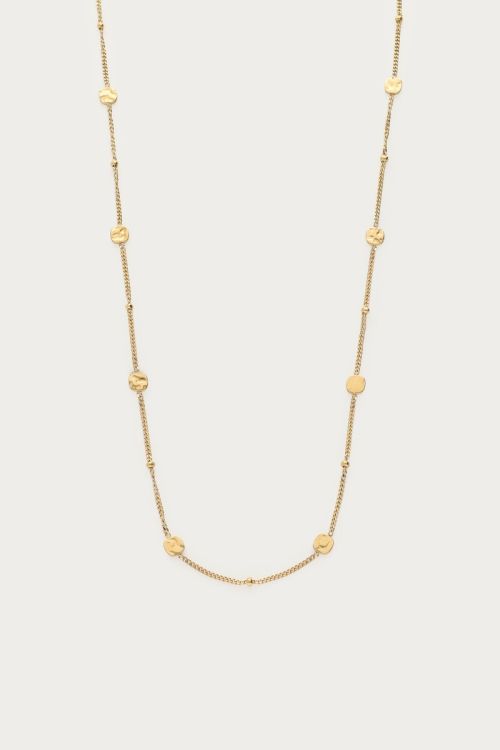 Vintage ketting met dots en munten - My Jewellery