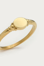Vintage zegelring met dots - My Jewellery