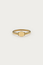 Vintage zegelring met dots - My Jewellery