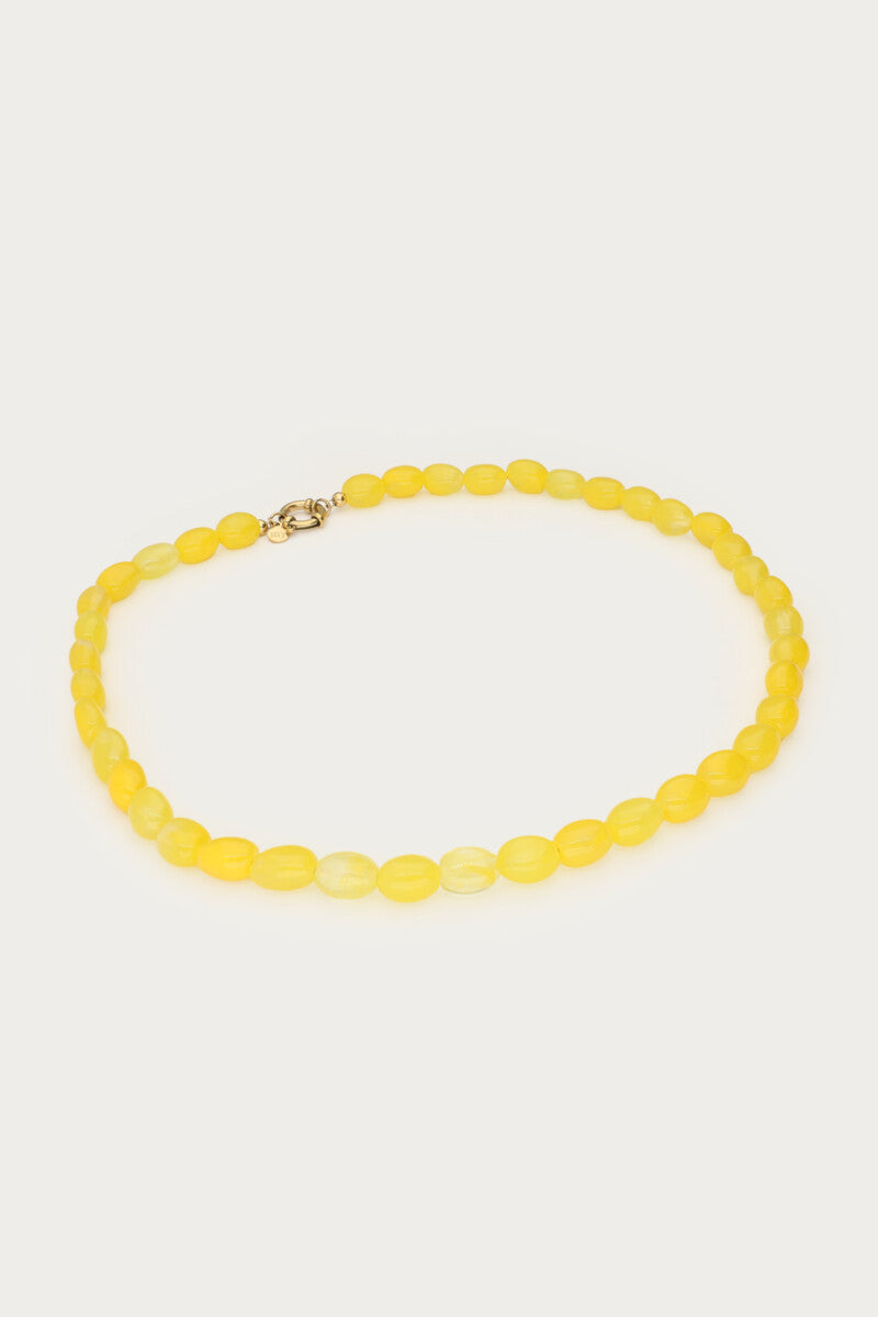 Kralenketting geel - My Jewellery