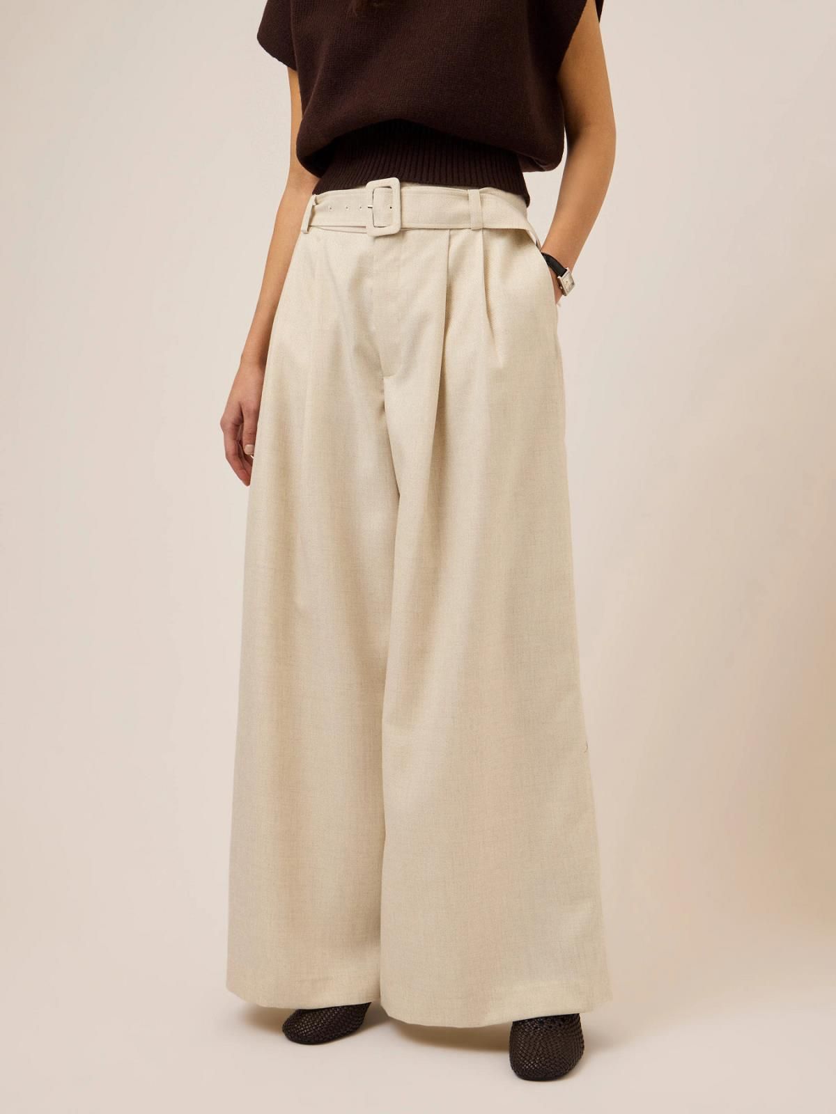 Yasalikka belted broek - YAS